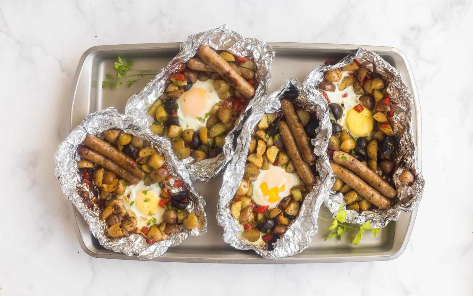 Breakfast Foil Packs